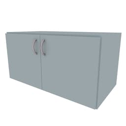 Armário Aéreo Bastos 2 PT Cinza Cristal