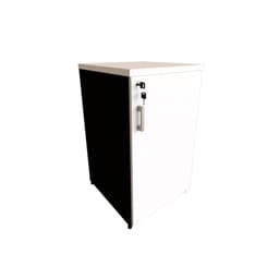 Armário de Escritório Corp 1 PT Preto e Branco