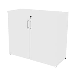 Armário de Escritório KitCubos 2 PT Branco 75 cm