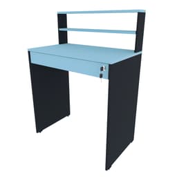 Escrivaninha KitCubos 1 GV Preta e Cinza Cristal