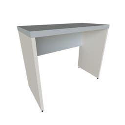 Mesa para Notebook Natus Branca e Cinza 100 cm