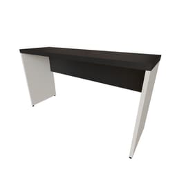 Mesa para Notebook Natus Branca e Preta 160 cm