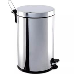 Lixeira Aço Inox 3L Com Tampa Pedal Balde Interno Brinox
