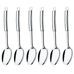 6 Colheres de Servir Top Pratic Inox 32,5cm Brinox Restauran