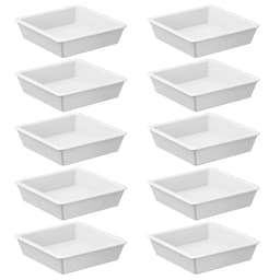 Kit 10 Molheira Para Shoyu 50ml Sushi Pote Porta Molho Japonês Coza Uno Branco