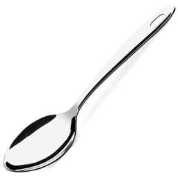 Kit 12 Colheres para Servir Arroz Molhos 24,5cm para Restaurantes Buffets Hotéis Aço Inox Brinox