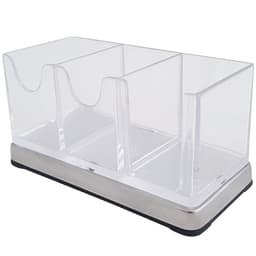 Suporte Porta Saches de Maionese Ketchup Mostarda Divisória