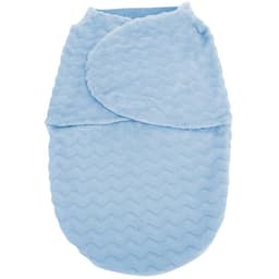 Saco De Dormir Bebê Recém Nascido Baby Super Soft Azul Buba