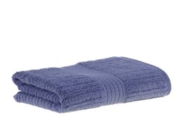 Toalha de Rosto Fio Penteado Canelado Azul Escuro Cor 1659 - Buddemeyer