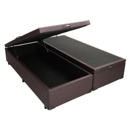 Base para Cama Box King Érica com Baú Tabaco