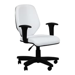 Cadeira de Escritório Presidente Amor Branca