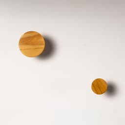 Cabideiro de madeira Guaratiba Mixed - 2 unidades