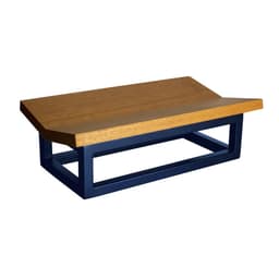 Fruteira de mesa Daily - Madeira e Ferro Cor:Azul