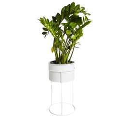 Suporte de Plantas com vaso Humaitá Cor:Branco