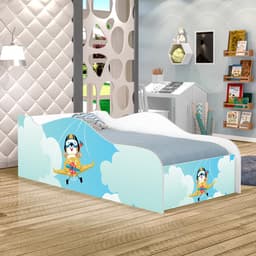 Cama Fun Usrsinho Patrulheiro Solteiro Com Colchão