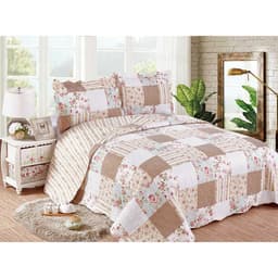 Colcha Evoluition Patchwork Queen 240x260 Fresia Camesa