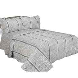 Colcha Patchwork De Microfibra Casal Gig.220x240 Mores Camesa