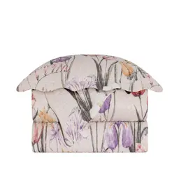 Colcha Queen com 2 Porta-travesseiros Evolution Patchwork Mandi