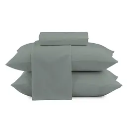 Jogo de Cama Casal Loft com 4 Peças Cinza Limestone