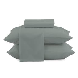 Jogo de Cama Queen Loft com 4 Peças Cinza Limestone