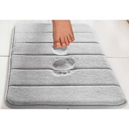 Tapete De Banheiro Super Soft 60 x 40 Cinza Camesa