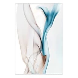 Quadro Decorativo Abstrato Veu, Tela em Canvas na Vertical ideal para ambiente de Sala de estar, jantar, reuniões, Quarto e Hall de entrada (100x70 cm)