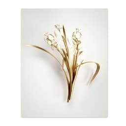Quadro Decorativo Floral Fotorafica Orquidea, Tela em Canvas na Vertical ideal para ambiente de Sala de estar, jantar, reuniões, Quarto e Hall de entrada (100x70 cm)