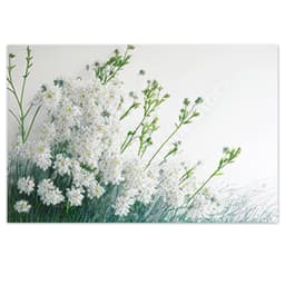 Quadro Decorativo Floral Pintura Campo, Tela em Canvas na Horizontal ideal para ambiente de Sala de estar, jantar, reuniões, Quarto e Hall de entrada