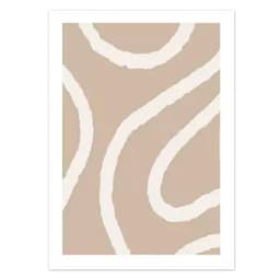 Quadro Decorativo Minimalista, Tela em Canvas na Vertical ideal para ambiente de Sala de estar, jantar, reuniões, Quarto e Hall de entrada (100x70 cm)