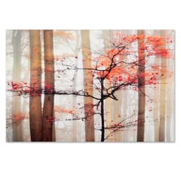 Quadro Decorativo Natiureza Outono, Tela em Canvas na Horizontal ideal para ambiente de Sala de estar, jantar, reuniões, Quarto e Hall de entrada (100x70 cm)