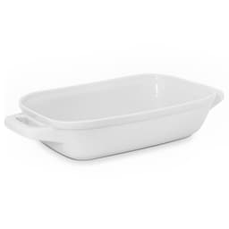 Assadeira de Cerâmica Retangular com Alça  2.7 Litros Branca Ceraflame