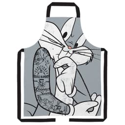 Avental Coelho Perna Longa Looney em Algodão