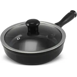 Frigideira Cerâmica Ceraflame com Tampa Chef 1,5 Litros Preta