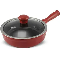 Frigideira Cerâmica Ceraflame com Tampa Chef 1,5 Litros Vermelha