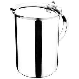 Jarra com Tampa e aparador em inox para Suco, Agua 2.5 Litros