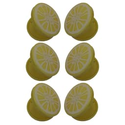 Kit com 06 Prendedores de Embalagens Divertidos Limão