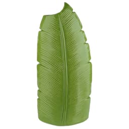 Vaso Grande Ceramica Folha de Banana Verde - Lojas Carisma