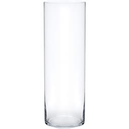 Vaso Vidro Cilindro Grande Comprido 50x20 cm Transparente