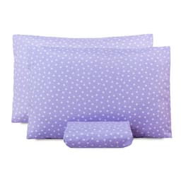 Jogo de Lençol Queen Classic Estampado 160 Fios 3 Peças - Poa Lilas