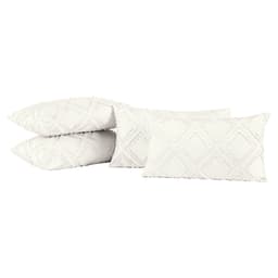 Kit 04 Almofadas Cheias Aveline 60cm x 30cm - Off White