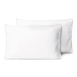 Kit 2 Fronhas Linea 50cm x 70cm Micropercal 200 Fios - Bege