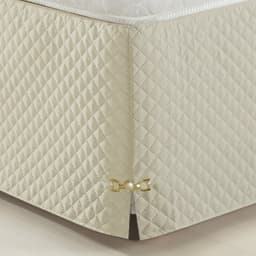 Saia Para Cama Box King Veneza 1 Peça Oxford - Bege