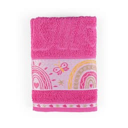 Toalha de Banho Kids Minimi 100% Algodão 1 Peça - Rainbow Pink