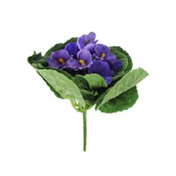 Buquê Violeta Artificial Lilás