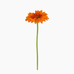 Flor Artificial Gerbera Laranja