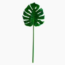 Galho Artificial Monstera Verde Escuro