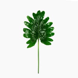 Galho Artificial Philodendron Verde Escurro