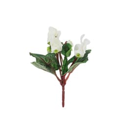 Mini Cyclamen Artificial Branco