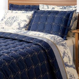 Cobre Leito - Lençol Barroco Queen 07 Peças 180 fios - Cena Inglesa