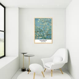 Quadro Art Collection Almond Blossom 43x30 Caixa Marfim